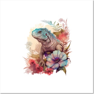 Iguana Posters and Art